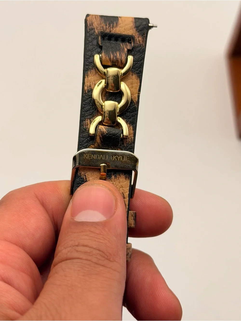 Kendal & Kylie Watch Band With Leopard pattern